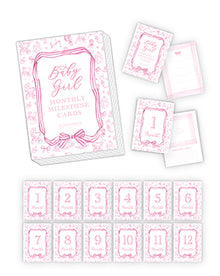  Baby Milestone Cards