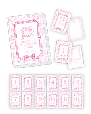 Baby Milestone Cards