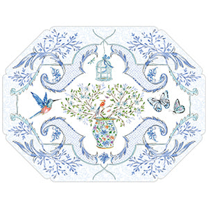 Die Cut Blue French Enchantment Placemat