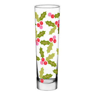 Mistletoe Flat Champagne Glass