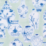  Glazed Porcelain Celadon Luncheon Napkins