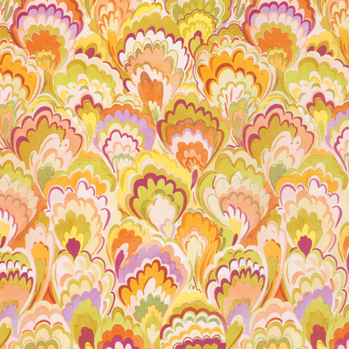 Marbled Ceramica Raspberry Chartruese Gift Wrap