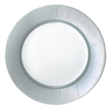  Silver Linen Dinner Plate