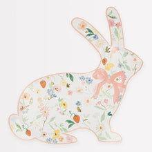  Elegant Floral Bunny Shaped Plate