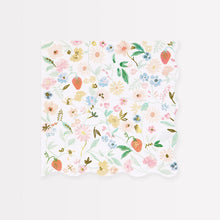  Elegant Floral Large Dinner Napkins