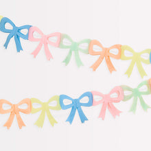  Tissue Paper Bow Garland