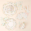 Elegant Floral Side Plates