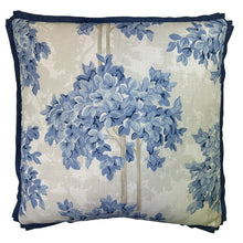  Topiary French Blue Pillow w/ Cupcake Flange