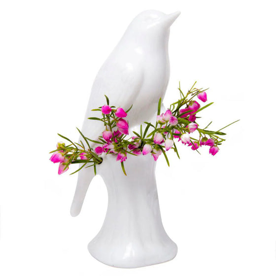 Porcelain Bird Vase