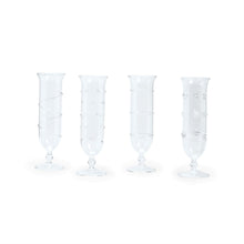  Verre Stemmed Vase/Glass 4 Assorted Designs