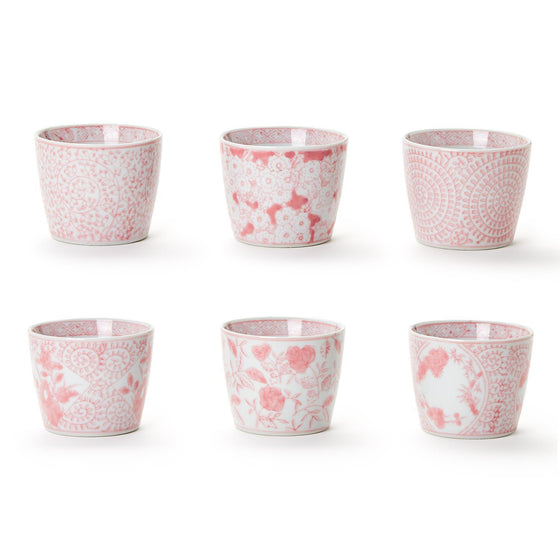 Pink Chinoiserie Cachepot