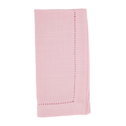 Pink Hemstitch Border Napkin