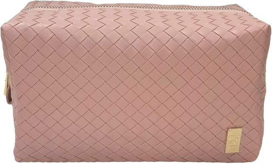 Woven Cosmetic Bag - Medium