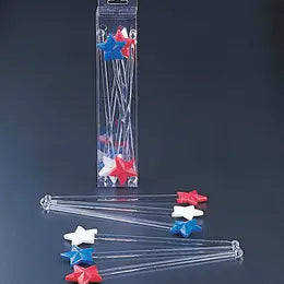 6" Star Stirrer Set of 6