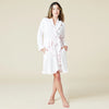 Ruffle Chenille Robe