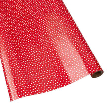  Small Dots Red Gift Wrap 30" X 8' Roll