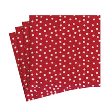  Small Dots Red Luncheon Napkin