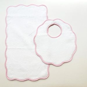 Bib and Burp Cloth Set