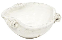  White Triple Handle Bowl