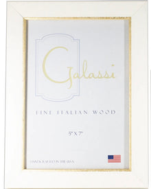  Timeless Vanilla with Gold Wood Frame 2 Sizes