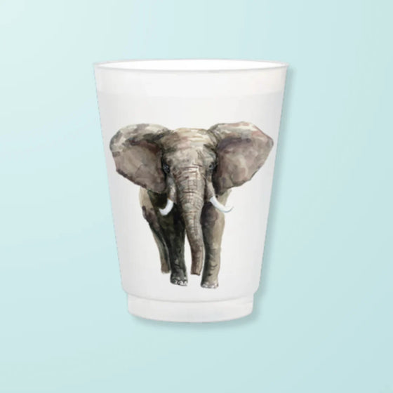 Elephant Frosted Cups