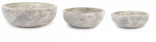  Round Stonewash Planter Bowls 3 sizes