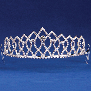 Rhinestone Tiara 2.25"H