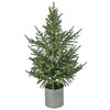 Potted Norfolk Pine Tree Natural Green