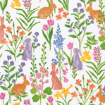 Bunny Field Luncheon Napkin