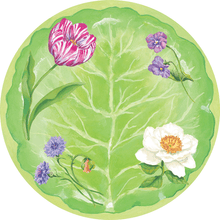  Floral Majolica Dinner Plate