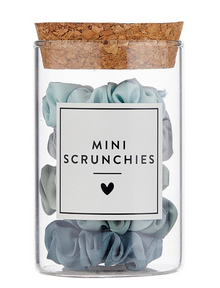  Beach Ombre Mini Satin Scrunchies