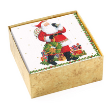  Jolly St. Nick Boxed Napkin