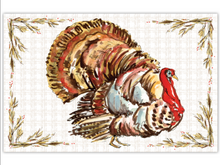  Watercolor Turkey Placemat Pad