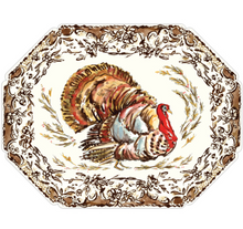  Watercolor Turkey Die Cut Placemats