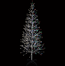  Silver Led Twinkle Tree 6.5'