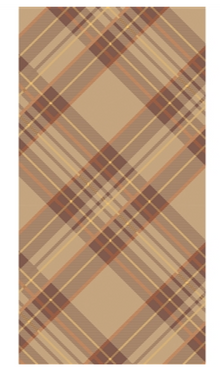  Autumn Plaid Guest Napkin