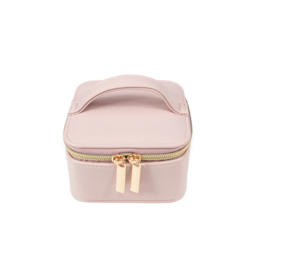 Light Pink Travel Case With Pouch