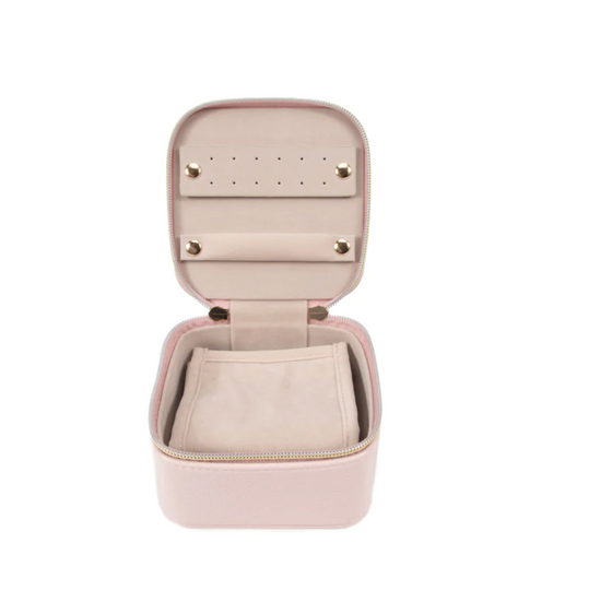 Light Pink Travel Case With Pouch