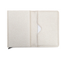 Pearl White Chase Credit Card Holder