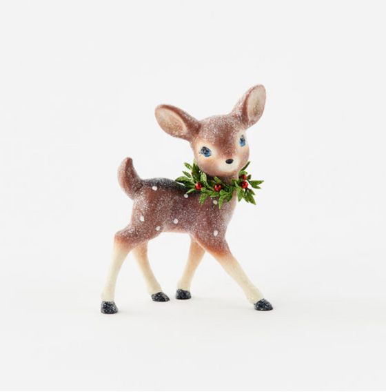 Vintage Resin Reindeer 9"