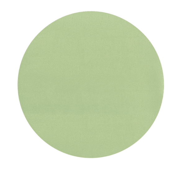 Moss Green Lizard Round Placemat