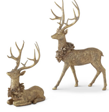  Gold Resin Deer