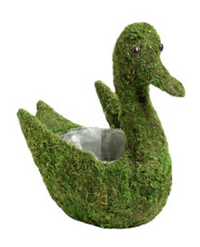  Moss Swan Planter