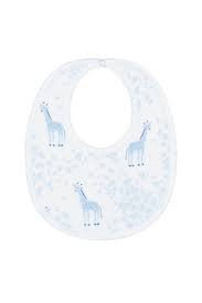 Blue Giraffe Bib