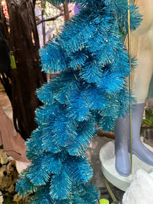  Regular Blue Tinsel Garland