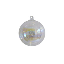  Clear Glass Ball Ornament with Hook