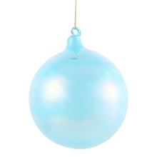  Aqua Pearl Glass Ornament 120MM