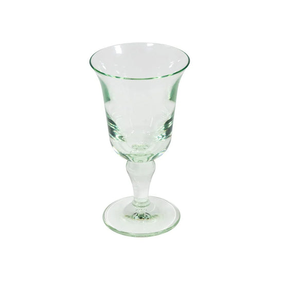 Acrylic Flared Light Green Water Glass