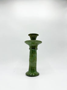  Tamegroute Taper Candle Holder Green Small