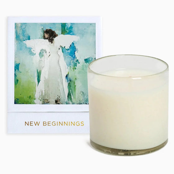 New Beginnings Angel Candle